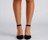 Escarpins en faux nubuck So Posh